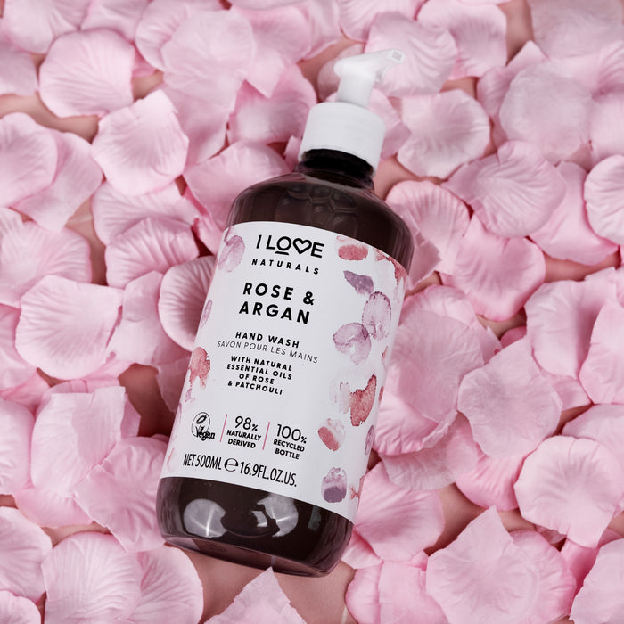 Jabon Liquido De Manos I Love Rose Y Argan X 500Ml