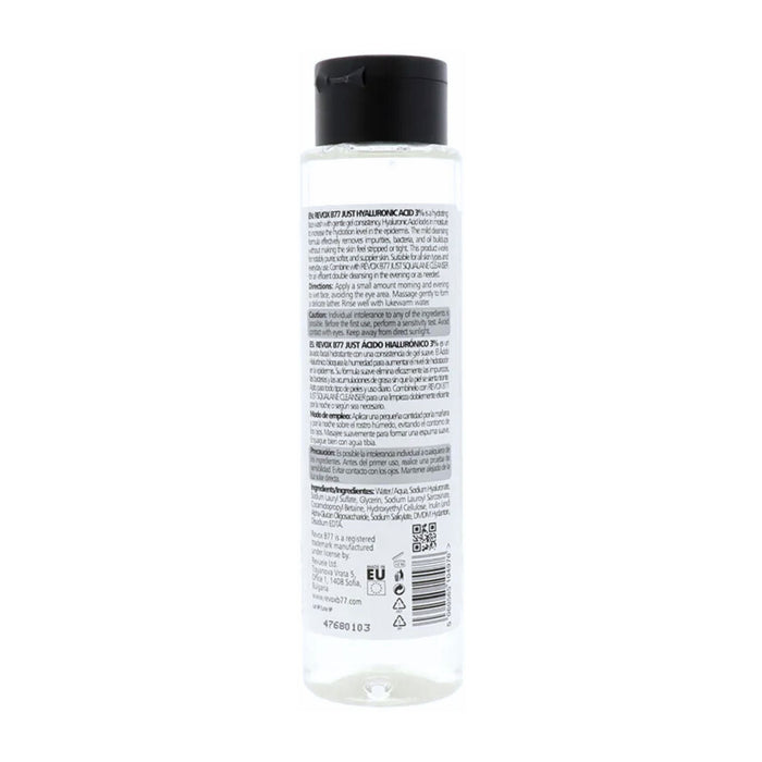 Limpiador Facial Revox Just Hyaluronic Acid 3% X 250Ml