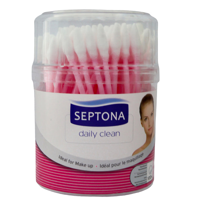 Septona Cotonetes Para Maquillaje Envase X 100 Unidades