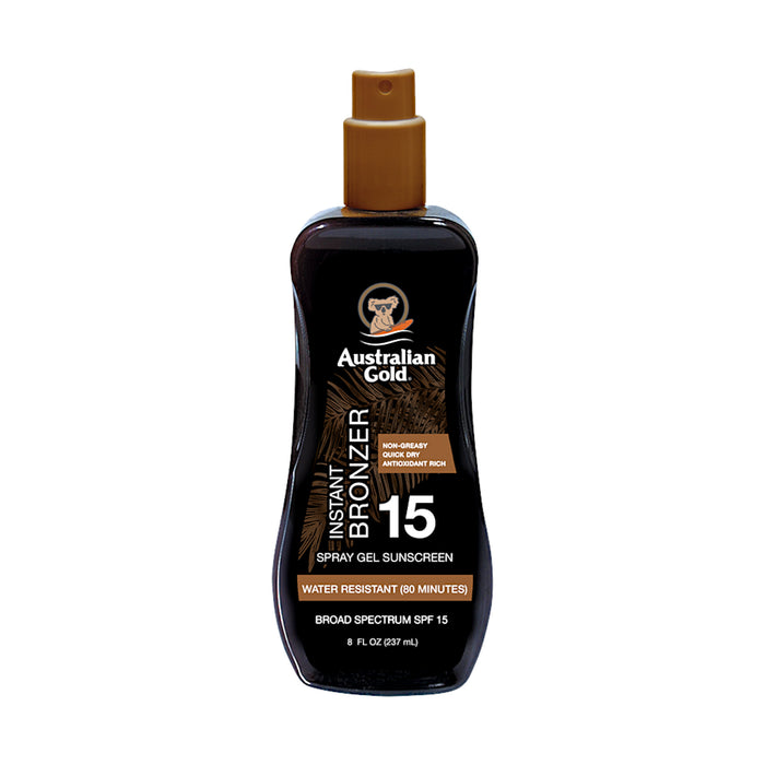 Australian Gold Spf 15 Spray Gel X237ml Bronzer