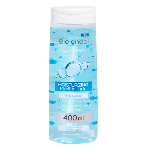 Agua Micelar Bielenda Clean Hidratante 3En1 400Ml