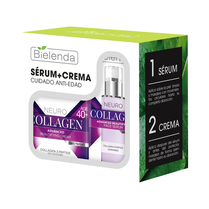 Pack Bielenda Neuro Collagen Crema + Serum Anti-Edad