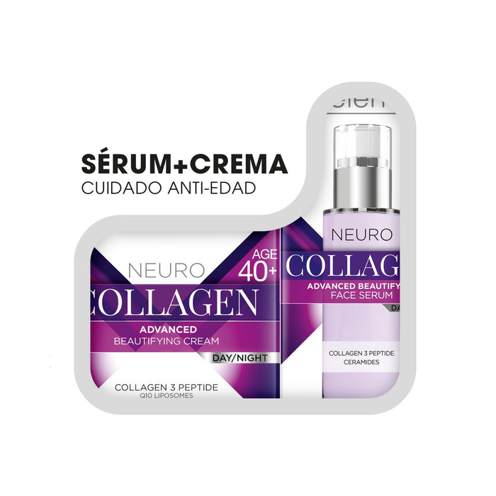 Pack Bielenda Neuro Collagen Crema + Serum Anti-Edad
