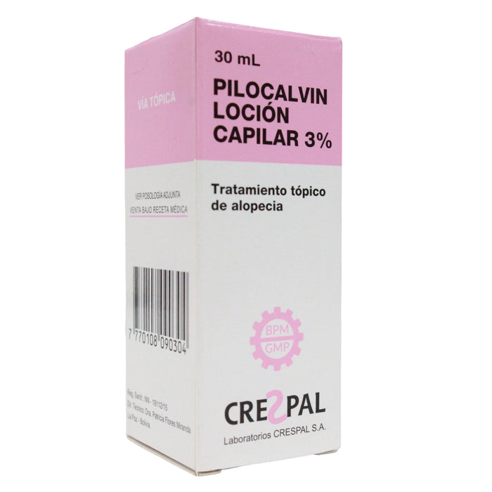 Pilocalvin 3% Loc X 30Ml Minoxidil