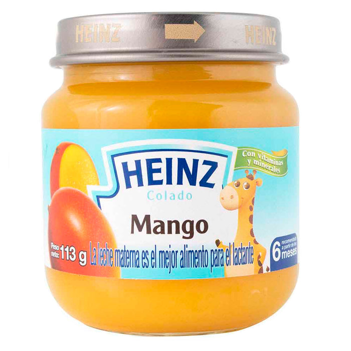 Heinz Creciditos Colado Mango X 113Gr