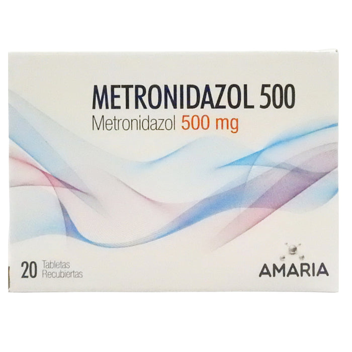 Metronidazol 500Mg Farmacorp X 20 Tabletas