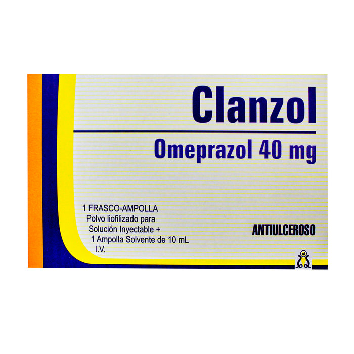 Clanzol 40Mg Omeprazol Iv Frasco X Ampolla