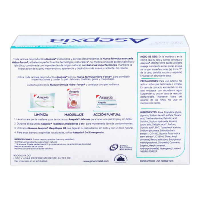 Asepxia Jabon Forte X 100Gr