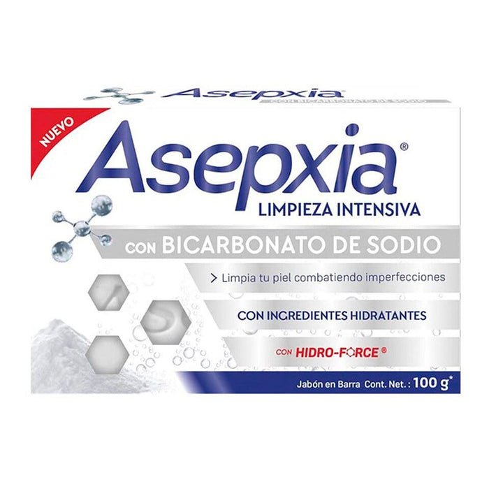 Asepxia Jabon Carbon Con Bicarbonato X 100G