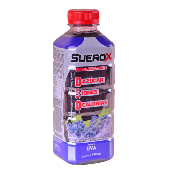 Bebida Hidratante Suerox Sabor Uva X 630Ml