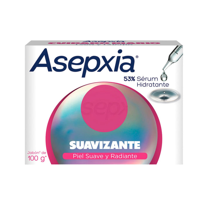 Jabón Asepxia 53% Serum Suavizante X 100G