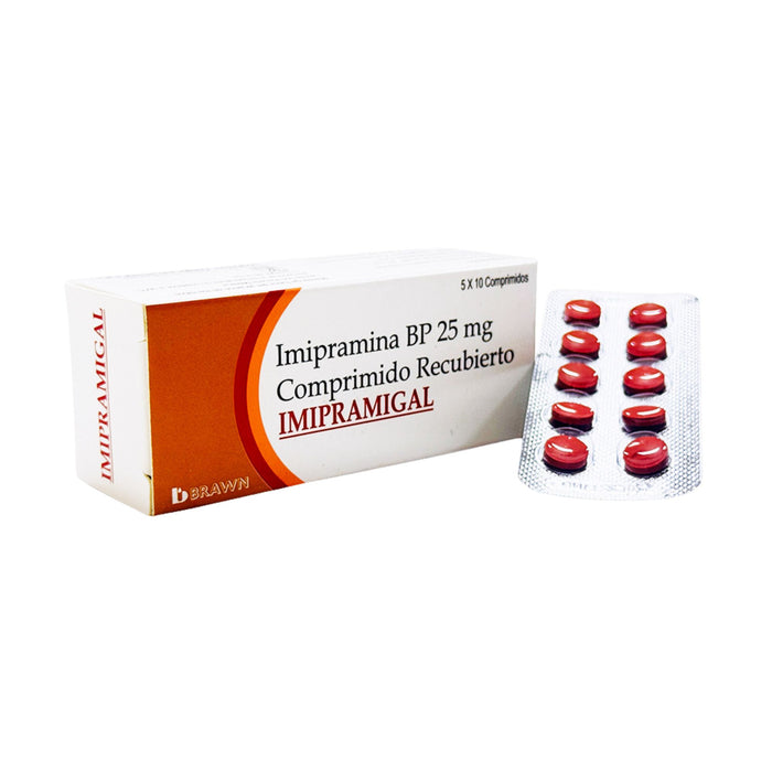 Imipramigal 25Mg Imipramina X Comprimido