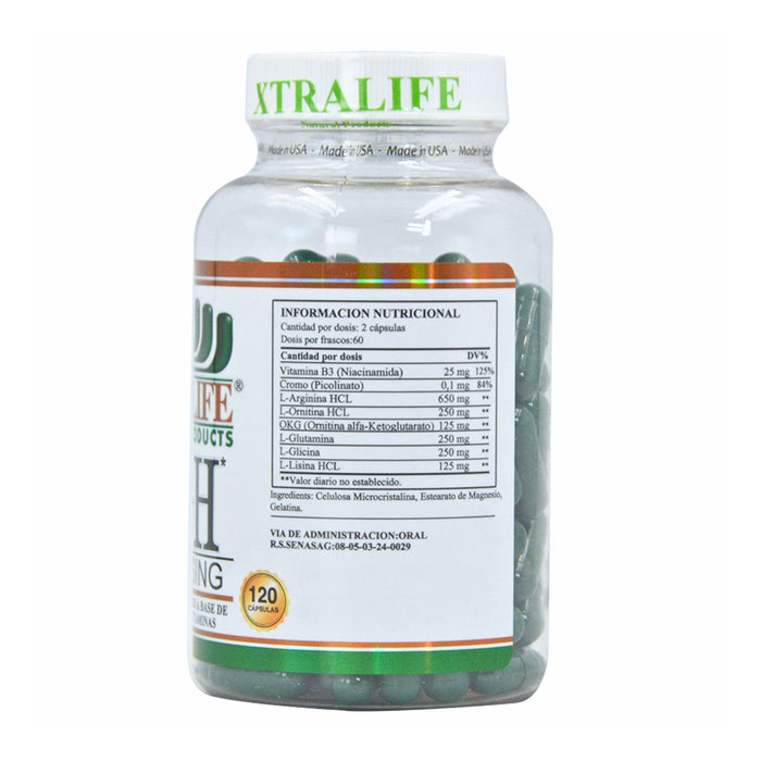 Hgh Releasing Xtralife X 120 Capsulas