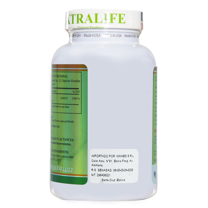 Xtralife Vitamina D3 5000 Ui X 100 Cap Blandas