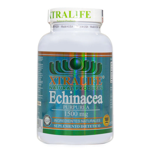 Xtralife Echinacea 1500 Mg X 100 Cápsulas