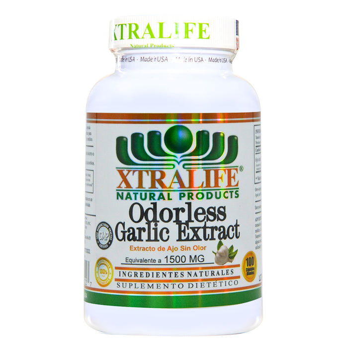 Extracto De Ajo Xtralife 1500Mg X 100 Capsulas