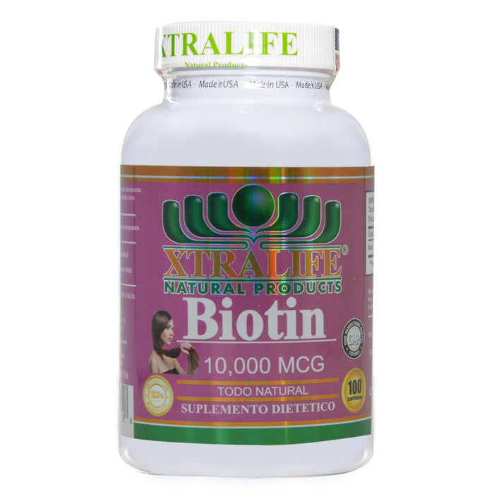 Xtralife Biotin 10000 Mcg X 100 Comp