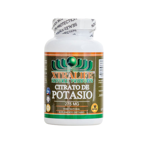 Citrato De Potasio 275 Mg Xtralife X 90 Cápsulas