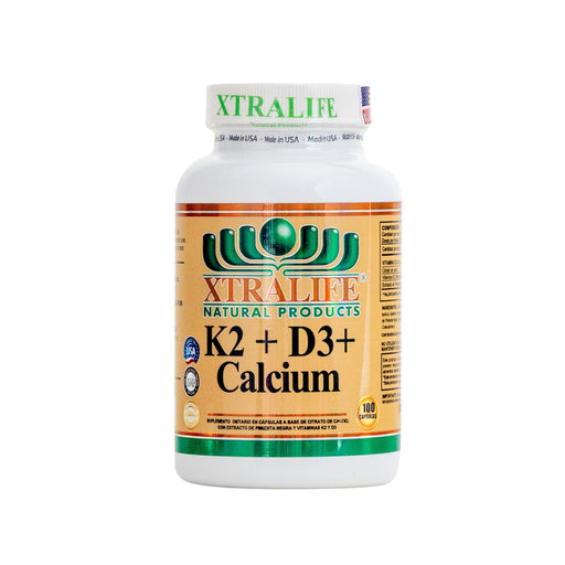 K2+D3+Calcium Xtralife X 100 Cápsulas