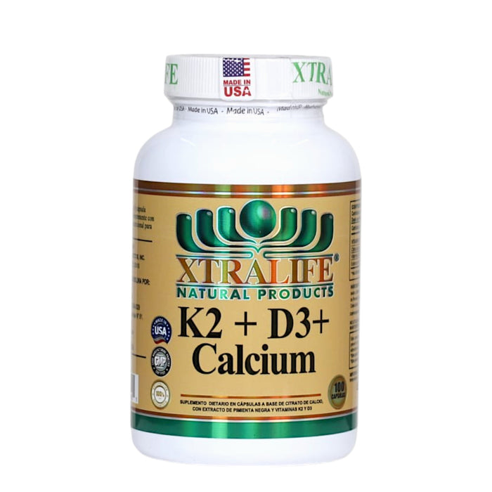 Xtralife K2+D3+Calcium X 100 Cap