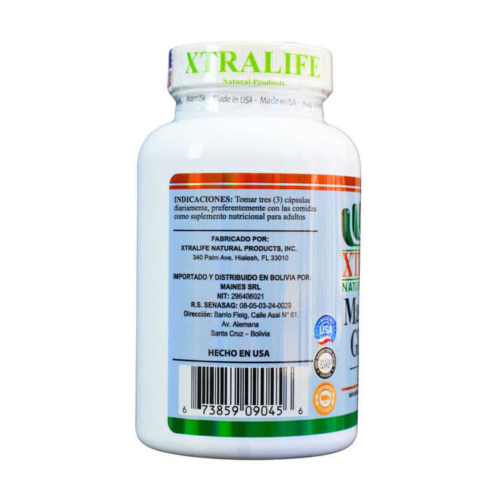 Glicinato De Magnesio 2500Mg Xtralife X 90 Capsulas