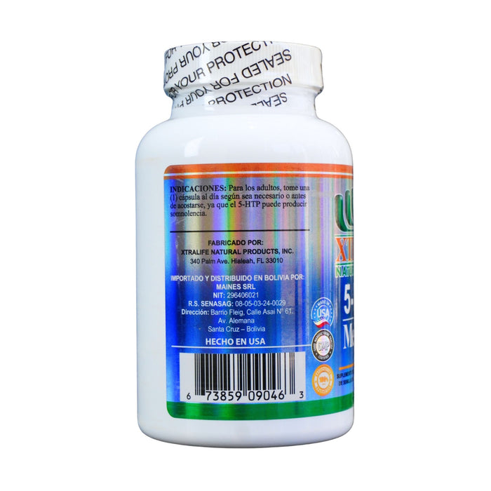 5 Htp + Melatonina Xtralife X 30 Capsulas