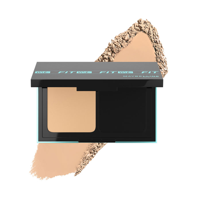Maybelline Polvo Fit Me 24Hrs Oil Control Powder Foundation 128