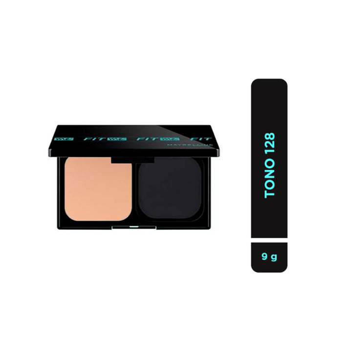 Polvo Maybelline Fit Me Ultimate - Tono 128 Warm Nude X 9G