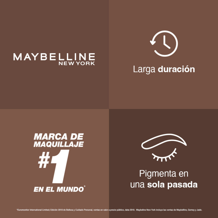 Gel De Cejas Maybelline Tatto Brow 3D Gel - Tono Medium Brown X 6Ml