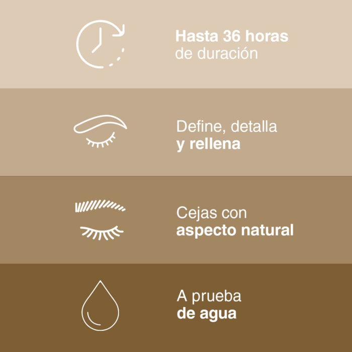 Lápiz Cejas Maybelline Tattoo Brow 36H Light Brown