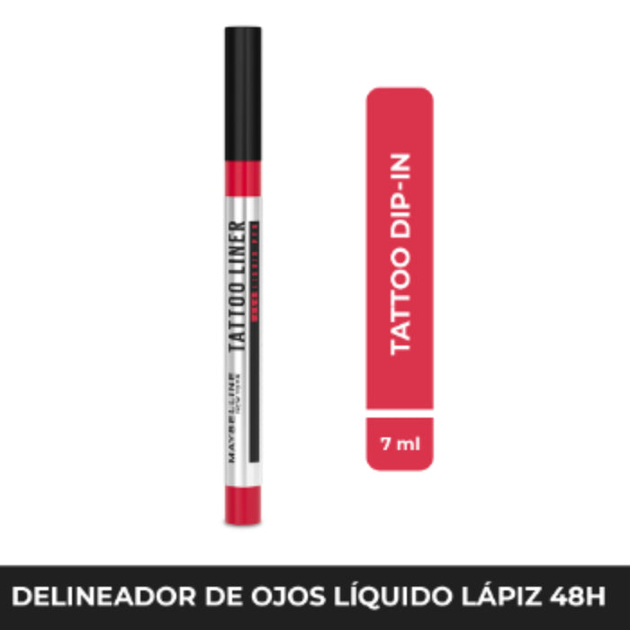 Delineador De Cejas Maybelline Tattoo Liner 48H Liquid Dip In