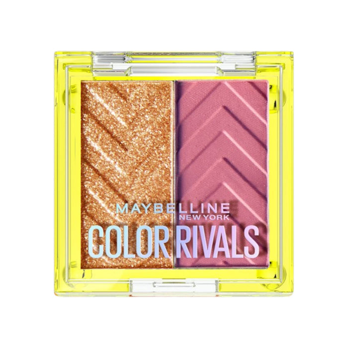 Sombras Duo Color Maybelline Rivals Asertive X Coy