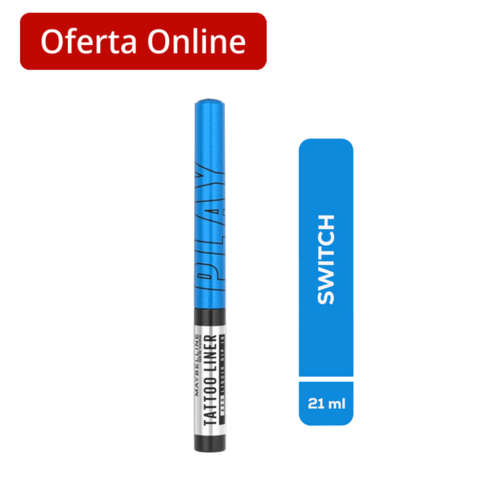 Delineador De Ojos Maybelline Tattoo Liner Play Switch
