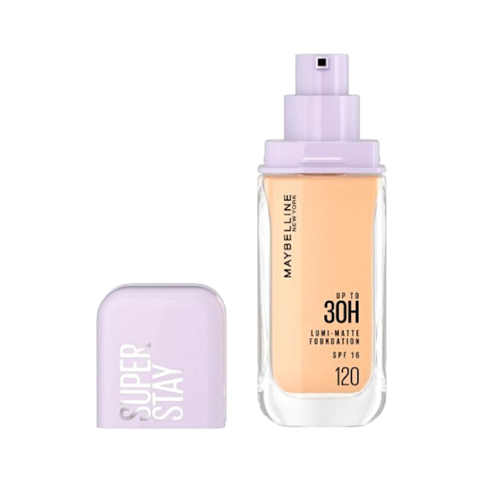 Base Maybelline Super Stay Up To 30H Lumi-Matte Nro. 120 Found