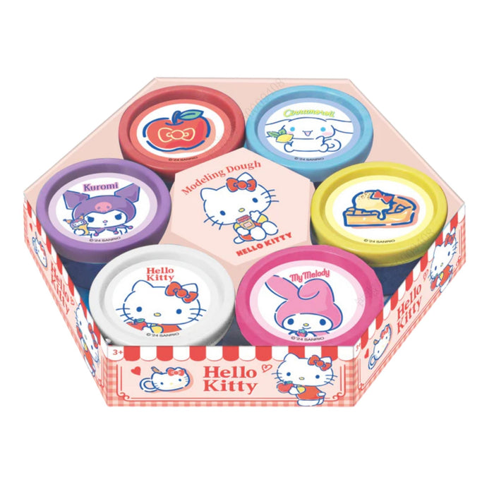 Set De Plastilina Miniso Sanrio Charact Collect 6