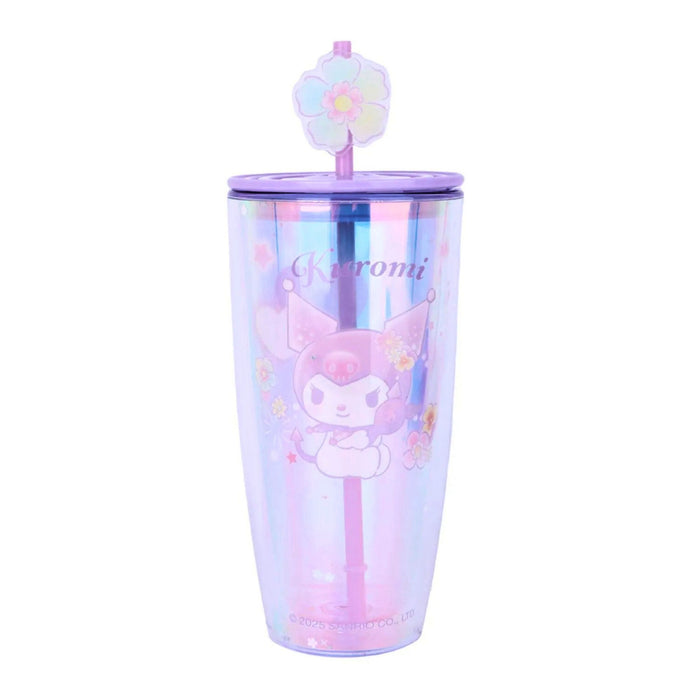 Botella De Plástico Miniso Kuromi Flower X 730Ml