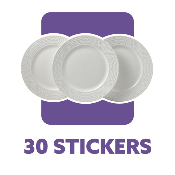 Juego De 3 Platos Principales De Porcelana Masterpro