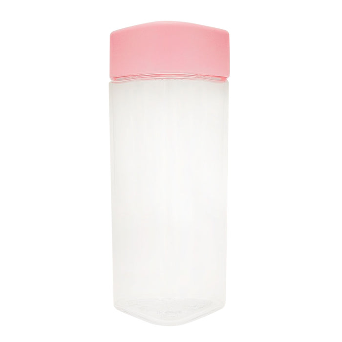 Miniso Heart-Shaped Tritan Water Bottle (Pink)