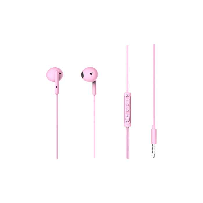 Miniso Audifonos Con Cable Model: W001031 (Rosado)