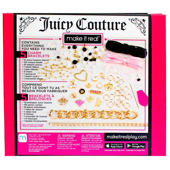 Make It Real Juicy Couture Kit Para Crear Brazaletes X 138 Piezas
