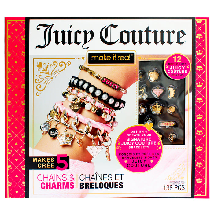 Make It Real Juicy Couture Kit Para Crear Brazaletes X 138 Piezas