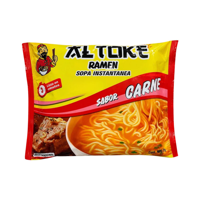Ramen Al Toke Sopa Instantánea Carne X 85G