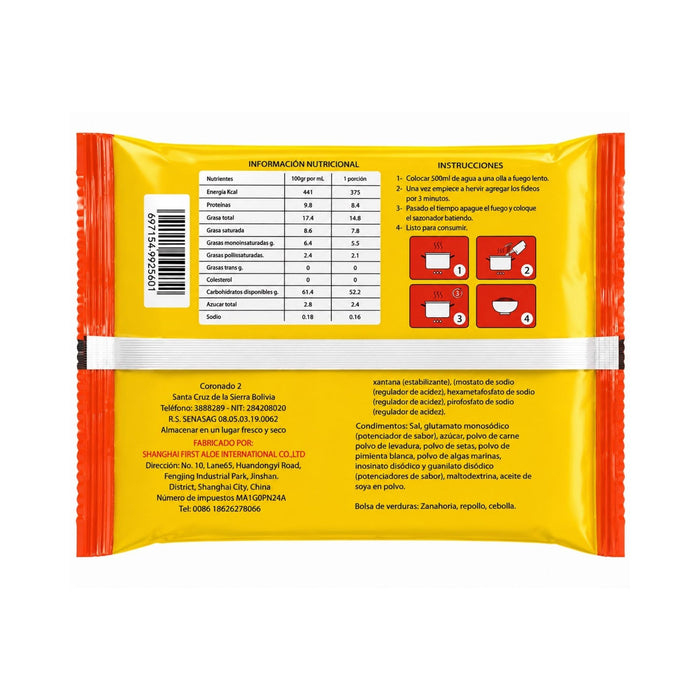 Ramen Sopa Instantánea Al Toke Pollo X 85G