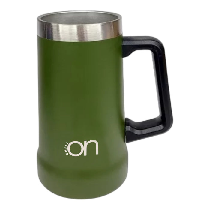 Vaso Chill-On Sin Tapa Verde Militar 710Ml