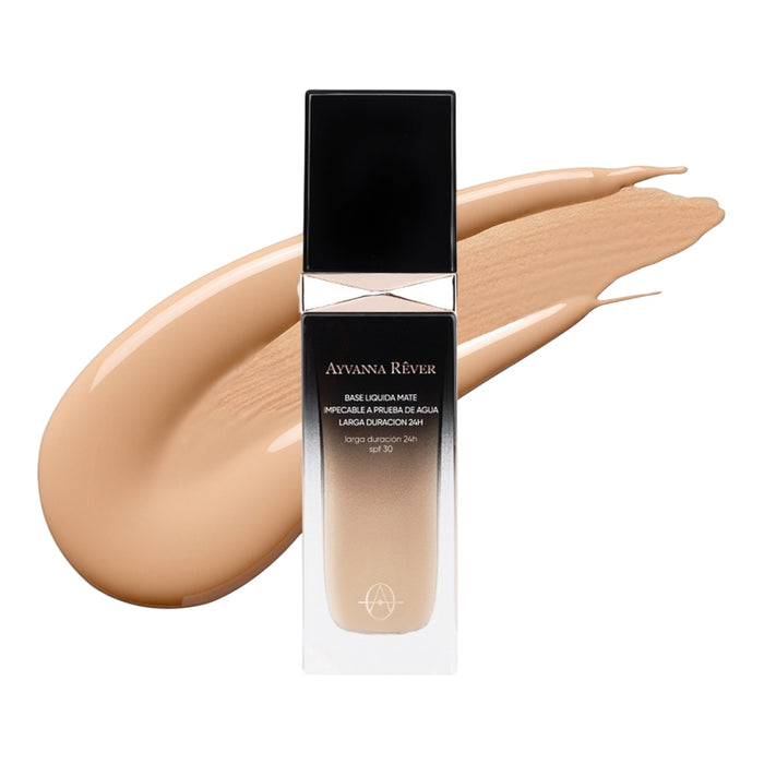 Base Liquida Ayvanna Rever Mate Impecable A Prueba De Agua Larga Duración 24H Nro.06