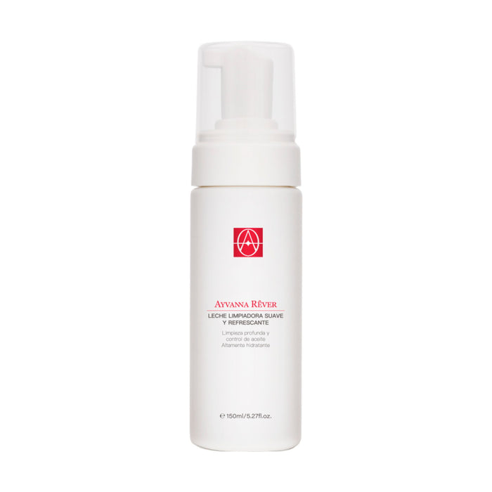 Set Ayvanna Rever Pureza Y Suavidad Gel Exfoliante + Leche Limpiadora