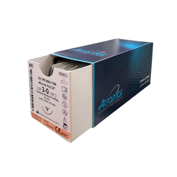 Hilo Pgc25 Nro.3-0 Con Aguja De 19Mm X Pieza