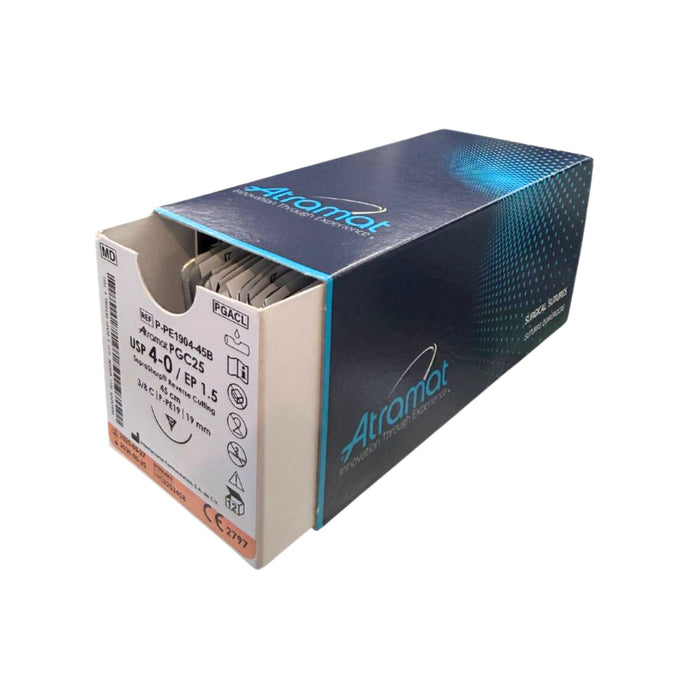 Hilo Pgc25 Nro.4-0 Con Aguja De 19Mm X Pieza