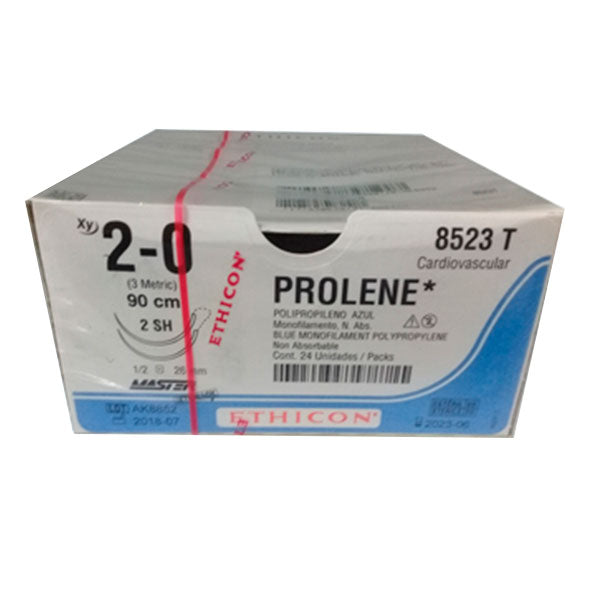 Prolene #2-0 C Ag 2.5Cm Sh 8523