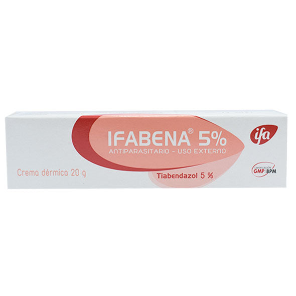 Ifabena 0.05 Tiabendazol 0.05 Crema Dermica X 20G